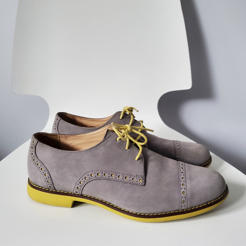 Cole Haan suede oxford shoes
